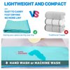 HOEAAS 2 Pack Microfiber Travel Towel, Quick Dry Towel Gym Towels Beach Towel Super Absorbent Compact Lightweight Camping Towel Workout Sports Sweat Towel for Beach, Swim, Yoga, Pool, Backpacking