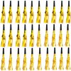 Ismeally 30Pcs Glitter Metallic Fringed Noise Maker Musical Blowouts Squawker Whistles Party Noisemakers for Sporting Events, Parties, Celebrations, Fun Birthday Party Favors and Goodie Bag Fillers