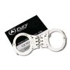 Fury Tactical 9000075 Double Lock Hinged Handcuffs Chrome