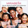 Mirabella Sculpt Duo Powder Bronzer & Contour Palette, Blendable, Lightweight Mineral Bronzer and Contour Makeup Powders Offer Flawless, Buildable Color in Matte & Glowy Shades, Hugs/Kisses