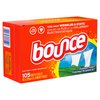 Bounce Dryer Sheets, 105 Sheets, Outdoor Fresh Scent Fabric Softener Sheets, Reduces Static, Softens and Fights Wrinkles