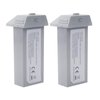 sea jump 2PCS 7.6V 1100mAh 2S Lipo Battery for HS440D Quadcopter, Foldable Remote Control Drone Backup Battery