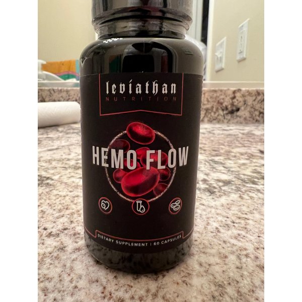 Leviathan Nutrition Hemo Flow | Supplement with Nattokinase for Nitric Oxide