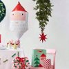 Christmas Decoration Balloons, Jumbo Mylar Foil Balloon Set, Santa Claus, Elk, Snowman, Reindeer, Candy Cane, Tree, Xmas Party Supplies Square Santa