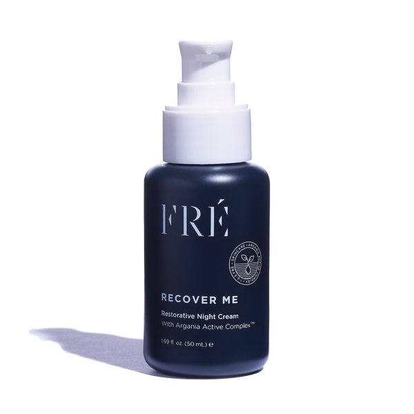 Moisturizer Face Cream for Night, Recover Me by FRE Skincare - Anti-Aging Formula for Fine Lines & Wrinkles - Argan Oil Complex, Hyaluronic Acid & Niacinamide - Vegan, Paraben-Free