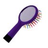 Pack of 3 Rainbow Bristle Volumizing Detangling Brush with Mirror