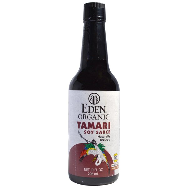 Eden Foods, Organic Tamari Soy Sauce, 10 fl oz (296 ml) Eden Foods, Organic Tamari Soy Sauce, 10 fl oz (296 ml) - 2pcs