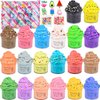 20 Packs Slime Kit, Slime Party Favors for Kids, Pretty Stretchy & Non-Sticky Butter Slime Bulk, Slime Party Favors for Girls & Boys Goodie Bag Stuffers