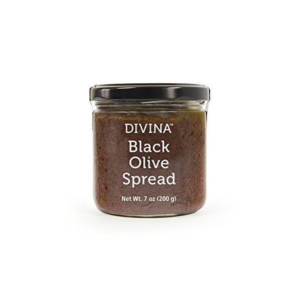 Divina Black Olive Spread, 7 Ounce