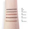 2Pcs Eyebrow Pencil Micro 4 Point Ink Pen by Brow Stylist - Eye Makeup Lift & Snatch Eyebrow Pen Kits Long-Lasting Waterproof Natural Eyebrow Hair (2Pcs 02# Dark brown)