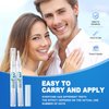 Teeth Whitening Pen (2 Pens), 50+ Uses, Up to 4-8 Shades Whiter in 2-3 Weeks, Effective, Painless, No Sensitivity, Travel-Friendly, Enamel Safe, Natural Mint Flavor