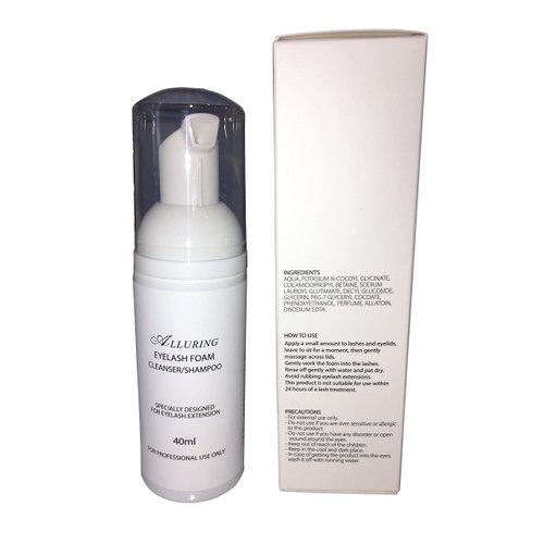Alluring Eyelash Foam Cleanser for Eyelash Extensions QTY:10