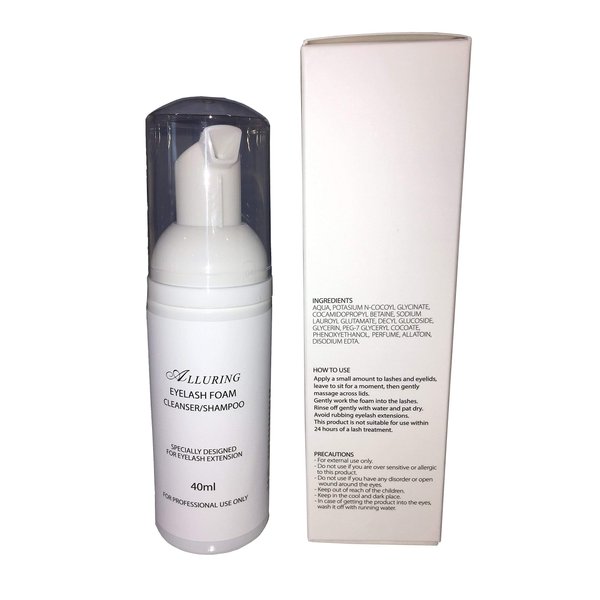 Alluring Eyelash Foam Cleanser for Eyelash Extensions QTY:10