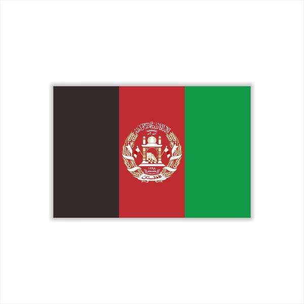 Womaha 30 Temporary Afghanistan Flag Tattoos Fans Face Tattoo Stickers for Adults Kids Group Activity Props