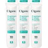 Cliganic Premium Cotton Rounds for Face (300 Count) - Makeup Remover Pads, Hypoallergenic, Lint-Free | 100% Pure Cotton