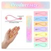 14 Pcs Double Balls Elastic Hair Ties Elastic Ponytail Holders Circle Bubble Hair Bands Colorful Cute Ball Hair Ties Stylish Style 80s 90s Hair Elastic Accessories for Women
