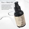 Loved01 Face & Body Oil, Daily Deep Hydration, Formulated with Rosehip and Sea Buckthorn Oils, 2-Pack (3.4 oz each)