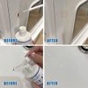 Cocomfix Appliance Paint & Porcelain Touch Up Repair Kit - High-gloss white touch up paint for kitchen + bathrooms: sinks, bathtubs, appliances, metal surfaces,tile, fiberglass, glossy finishes( Litra White).