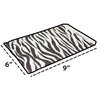 CuteBox Zebra Flat Paper Gift Bags 200pcs (6" x 9") for Merchandise, Crafts, Party Favors, Tradeshows, Retail, Showcases, Display, Holidays, Animal Themes, Arts and Crafts