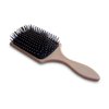Essential Paddle Hair Brush by BeaverStrong, Rectangle Detangler Brush with Air Cushion for All Hair Types (Light Peach)