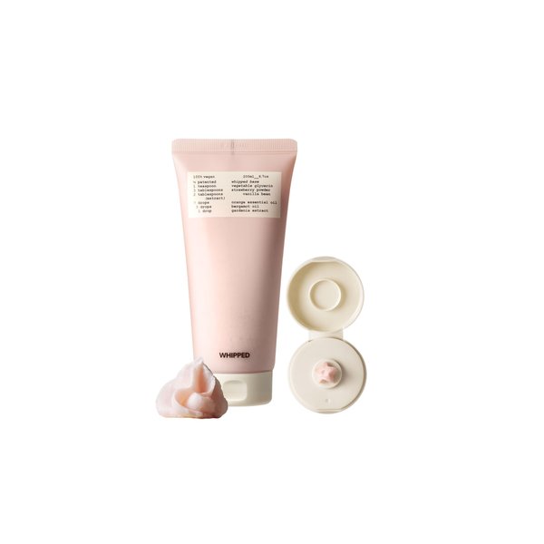 WHIPPED CREAM VEGAN CLEANSER DDALVA - Strawberry + Vanilla bean | For Dull skin, Moisturizing Face Cleanser, Radiant Glow, Niacinamide, Hyaluronic Acid | Korean Skincare, 200ml (6.76 fl. oz)