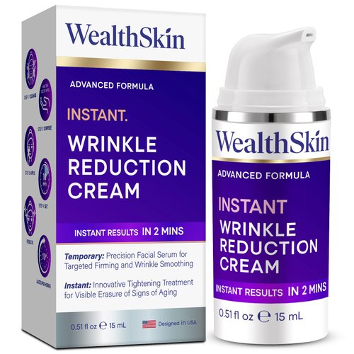 Instant Rapid Wrinkle Eye Cream: Temporary Effects Firm & Lift Under Eye Bags and Reduction Puffiness and Remover Dark Circles - 60 Second Tightener 30mL