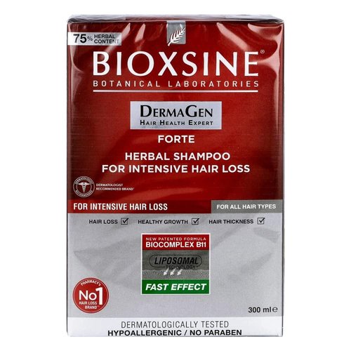 B'IOTA Laboratories Ltd Bioxsine Forte Herbal Shampoo For Intensive Hair Loss 300M