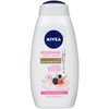 NIVEA Refreshing Wild Berries and Hibiscus Body Wash, Scented Body Wash with Nourishing Serum, Plant-Derived Oils, Essential Skin Lipids and Vitamins, 20 Fl Oz Bottle