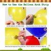 109PCS Red Blue Yellow Green Balloon Garland Arch Kit with and Question Mark Block Balloon, King Boo balloon, Super Star Balloons and for Video Game Mario Theme 6th Birthday Party Decorations