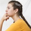Star Hair Clips Hair Rhinestones Barrettes for Women Lady Girls Elegant Styling Star Hair Accessories (Bling Stars 3)