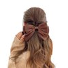 Big Bow Hair Clips for Women Girls Brown Bows for Hair Barrette Ribbon Bows for Adults Grosgrain Bowknot Hair Pins Sildes Womens Hair Accessories