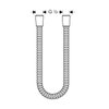 AXOR Handheld Shower Replacement Shower Hose Luxury 63-inch Modern Coordinating Shower Hose in Chrome, 28116000