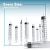 BH Supplies 20ml Luer Lock Tip Syringes (No Needle) - Sterile, Individually Wrapped - 50 Syringes