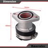 Amavoler Intake Manifold Carburetor Boot Aftermarket Replacement Parts Fits For YFM250 Yamaha 1999-2004 Bear Tracker 250 ATV 4 Wheel Buggy Motorcycle.