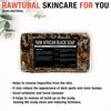 Sheanefit Raw African Black Soap Bar - For All Skin Types - Face, Body, Hair Soap Bulk Bars (1 Pound)
