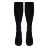 Truform Compression Socks, 30-40 mmHg, Men's Dress Socks, Knee High Over Calf Length, Black, Small