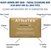 ATWATER Facial Cleansing Bar for Dry to Combination Skin, Moisturizing Sulfate-Free Rich Lathering Face Wash Soap; Gentle Face Cleanser for Daily Use; Natural Men’s Face Wash - 142 grams / 5 oz