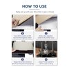 Double Sided Textured PEI Sheet 235mmx235mm for Neptune 3 Pro/Neptune 4/Kobra/Creality Ender 3/Ender 3 Pro/Ender 3 V2/Ender 3 S1/Ender 3 S1 Pro/Ender 3 Neo/Ender 3 V2 Neo 3D Printer