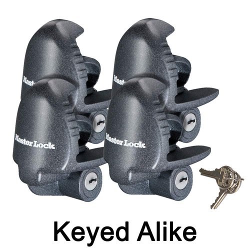 Master Lock 379ATPY Universal Trailer Hitch Lock (4 Pack)