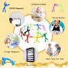 TOP MAGNETS Magnet Toys,Colourful Travel Toys,12Pcs Magnetic Men,Magnet People,Fridge Magnets,Fun Toys,Magnets for Kids,Whiteboard,Easter,Refrigerator,Office