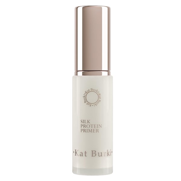 Kat Burki Silk Protein Primer. Skincare & Makeup Skin Perfecting Prep with Hyaluronic Acid and Silk Amino Proteins to Hydrate & Plump Skin for a Fresh, Airbrushed, and Smoother Appearance, 1 fl. oz.