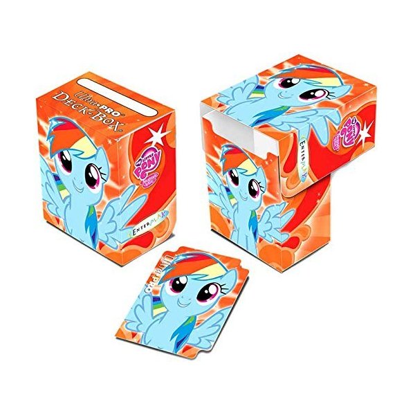 Ultra Pro Card Supplies Rainbow Dash Deck Box [Orange]