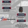 Key Fob Keyless Entry Remote fits Honda Accord / CR-V / CR-Z / Fit / Insight 2007 2008 2009 2010 2011 2012 2013 2014 2015 (MLBHLIK-1T)