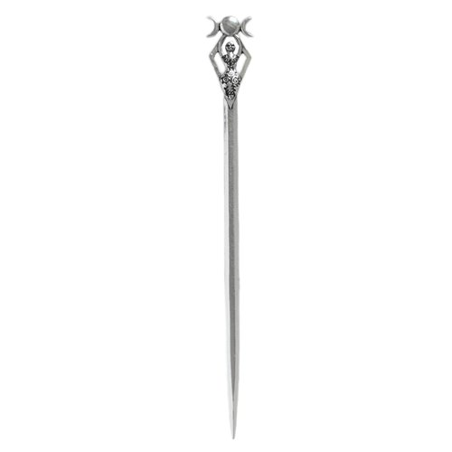 Women Vintage Wicca Hair Stick Hair Pins Long Hair Decoration Halloween Lady Accessories Jewelry (14)