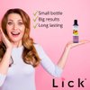 Lick Mango Flavored Massage Oil for Couples – Edible Massaging Lotion with Vitamin E and Sweet Almond and Coconut Oil is Non Sticky and Gentle on Skin – Natural, Relaxing and Vegan Friendly (4 oz)