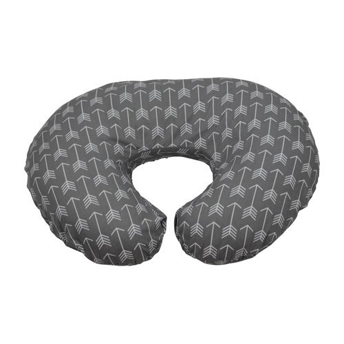 Adorology Nursing Pillow Slipcover, Gray Arrow Design, Maternity Breastfeeding Newborn Infant Feeding Cushion Cover Case, Baby Shower for New Moms