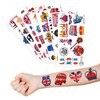 British UK Temporary Tattoos - 87PCS London England Flag Themed Stickers for Kids Birthday Party Supplies, Decorations, Favors, and Prizes - Cute Gifts for Boys and Girls Ideal School Prizes Rewards