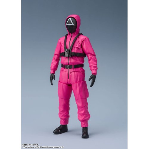 TAMASHII Nations - Squid Game - Masked Soldier, Bandai Spirits S.H.Figuarts Action Figure