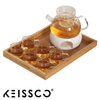 KEISSCO Teapot Warmer, Ceramic Teapot Heater with Cork Cushion Coffee Tea Warmer for Glass Teapot, Stainless Steel Teapot, Ceramic Teapot and Other Heatproof Dish Warming Use