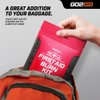 Go2Kits First aid & Burn Kit - Complete Burn Care - 1 Pack in Compact All-Purpose Resealable Pack for Home, Office, Car & Travel (BK35)